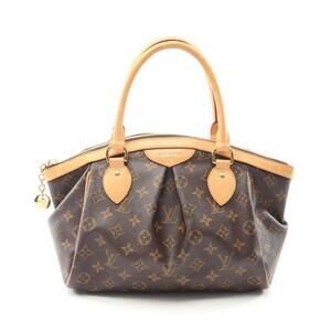 LOUIS VUITTON Brown Monogram Leather Bag